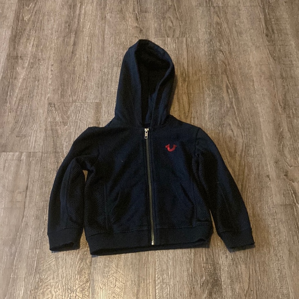 True Religion Boys black jacket 3T